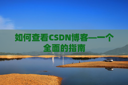 如何查看CSDN博客—一个全面的指南 如何查看CSDN博客—一个全面的指南